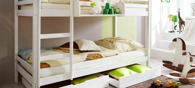 Советы по выбору детской двухъярусной кровати